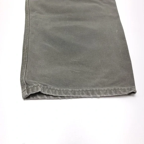 Vintage Carhartt B136‎ MOS Double Knee Carpenter Pants 38x30 Moss Green Y2K USA